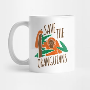 Save the Orangutans Mug